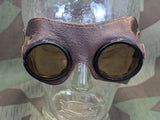 Tinted Motorcycle Goggles in Pouch Ultrasin