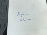 Stabsgefreiter and Party Member August Bous Photo and Death Card Lot