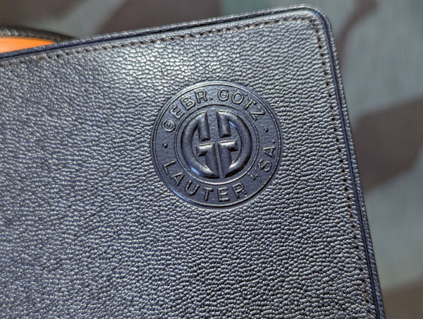 Deadstock Leather Wallet in Box Gebrüder Götz