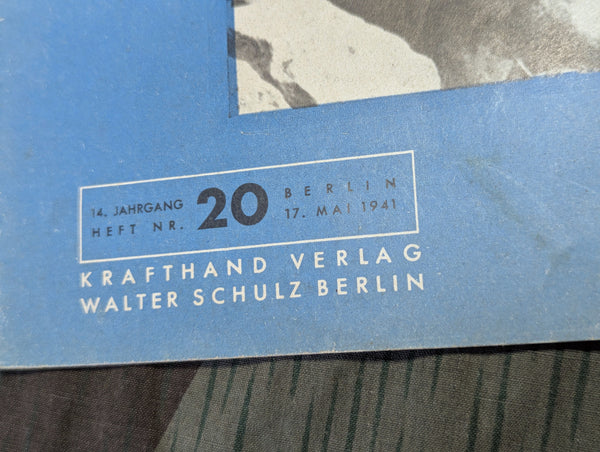 Kraftfahrzeug Handwerk Heft 20 - 17 Mai 1941 Krafthand