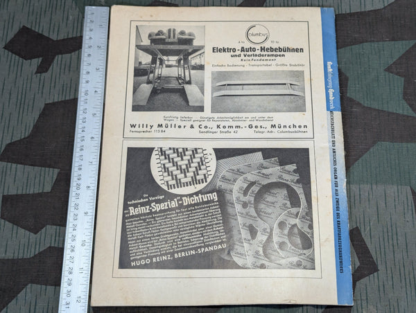 Kraftfahrzeug Handwerk Heft 20 - 17 Mai 1941 Krafthand