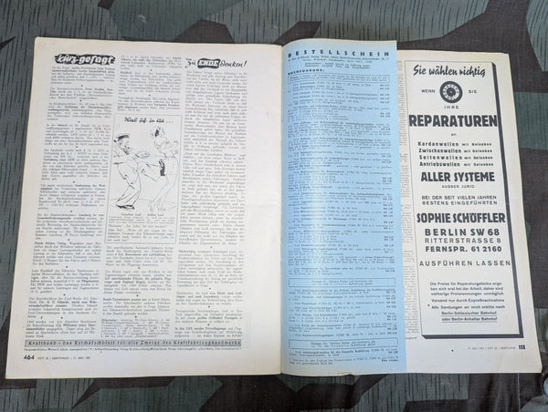 Kraftfahrzeug Handwerk Heft 20 - 17 Mai 1941 Krafthand