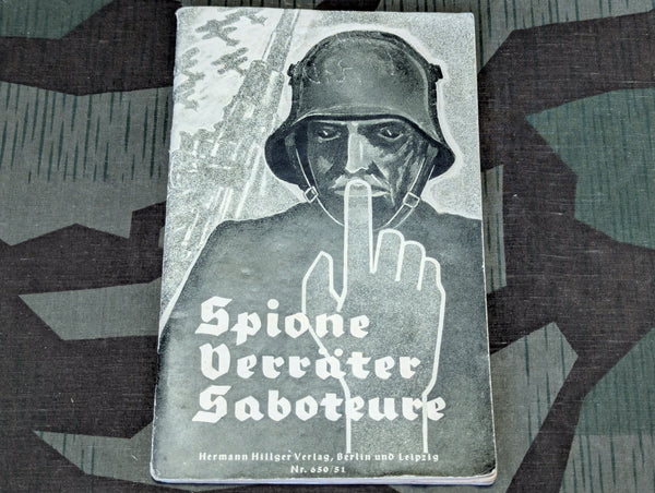 Spione, Verräter, Saboteure Booklet 1938