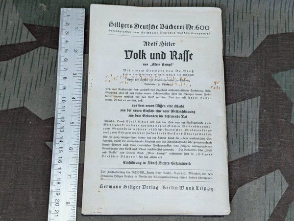 Spione, Verräter, Saboteure Booklet 1938