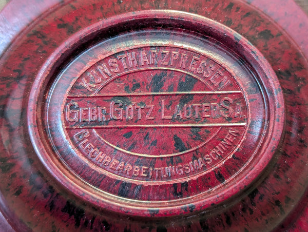 Bakelite Ashtray Gebrüder Götz