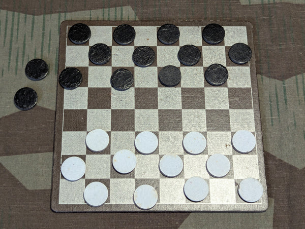 Dame Mühle Travel Game Set