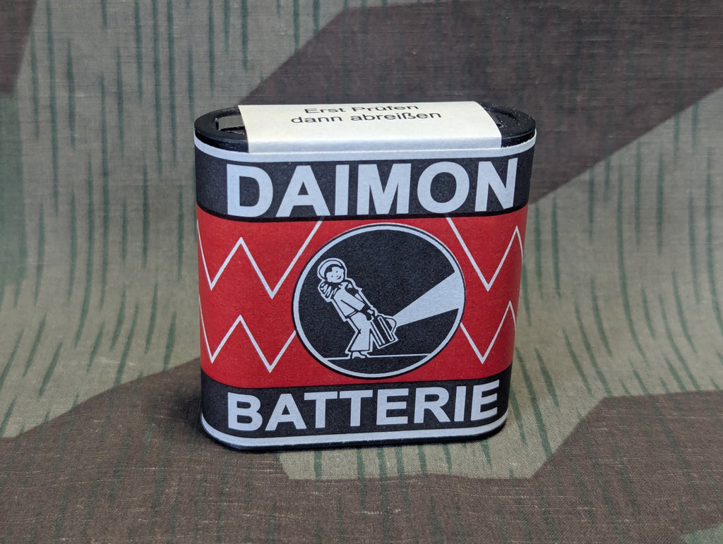 Reproduction 4.5v German Flashlight Battery