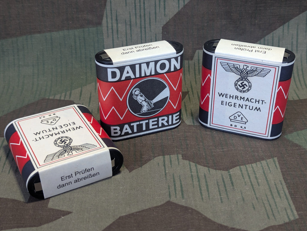 Reproduction 4.5v German Flashlight Battery