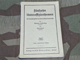 Fünfzehn Unteroffizierthemen Handbook for NCO Instruction 1936