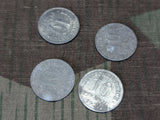 Lot of 4 Weimar 10 Pfennig Coins (1919-1921)
