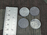 Lot of 4 Weimar 10 Pfennig Coins (1919-1921)