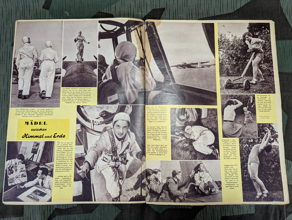 Erika Magazine November 1940 (Nr. 46) (Sonne für Soldaten, Women Pilots, Etc)