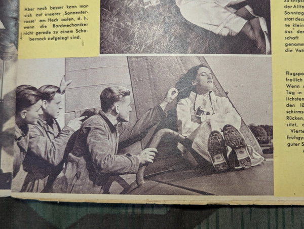Erika Magazine November 1940 (Nr. 46) (Sonne für Soldaten, Women Pilots, Etc)