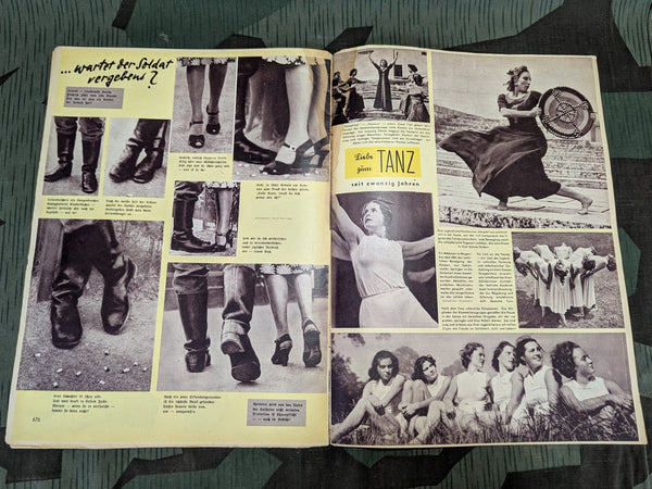 Erika Magazine November 1940 (Nr. 46) (Sonne für Soldaten, Women Pilots, Etc)