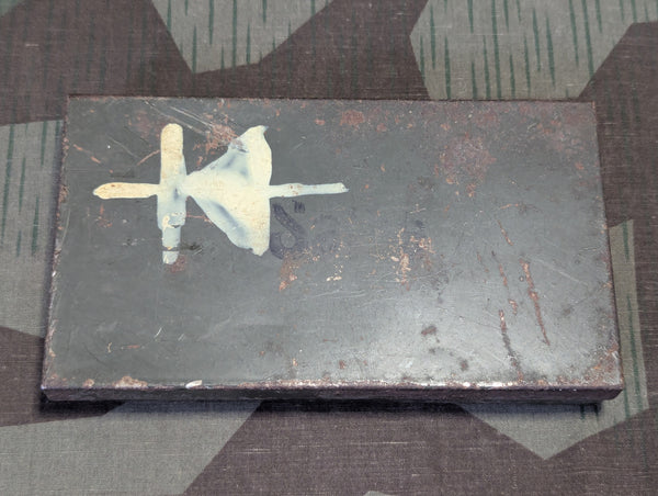 Large Salbe Tin Reused