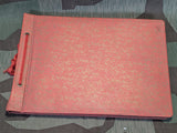 Red Deadstock Unused Photo Album