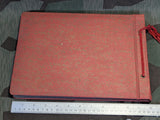 Red Deadstock Unused Photo Album