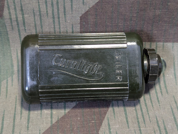 Green Bakelite Zeiler Turnlight Flashlight