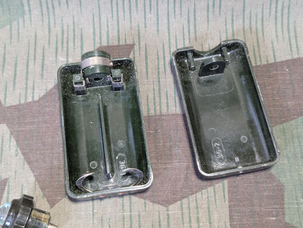 Green Bakelite Zeiler Turnlight Flashlight