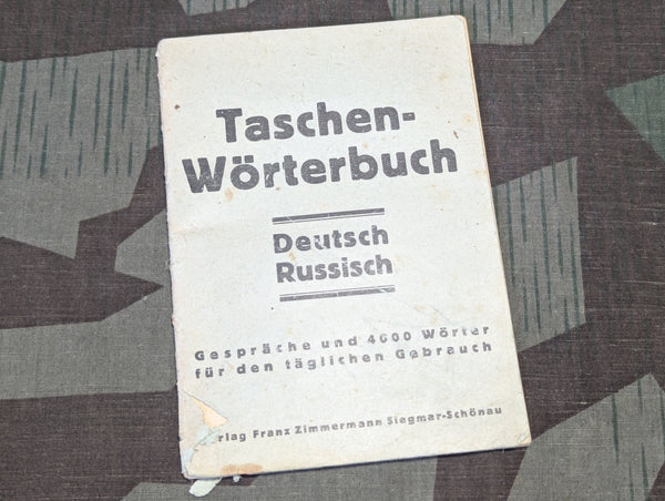 Taschen-Wörterbuch German-Russian Phrase Book