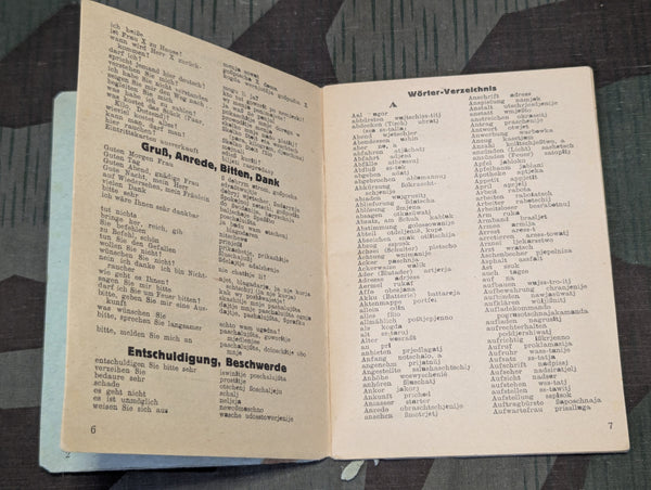 Taschen-Wörterbuch German-Russian Phrase Book