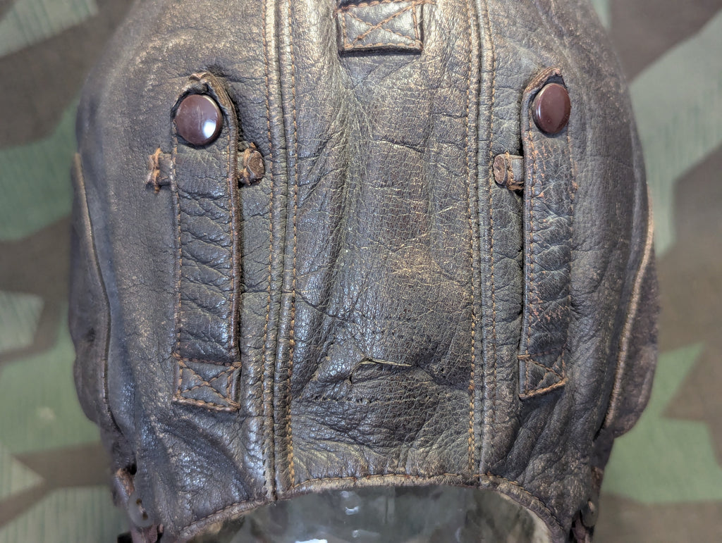 draxar motorcycle luftwaffe helmet Luftwaffe Leather Flight Helmet LKpW101