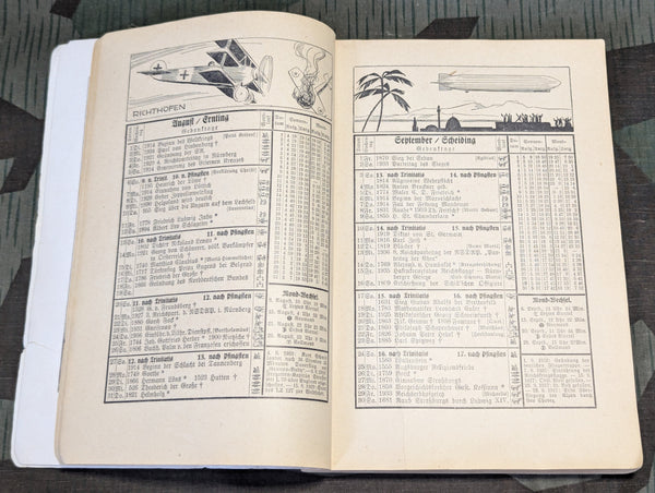 1939 Köhlers Flieger-Kalender