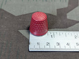 Finger Hat Thimble Red Bakelite