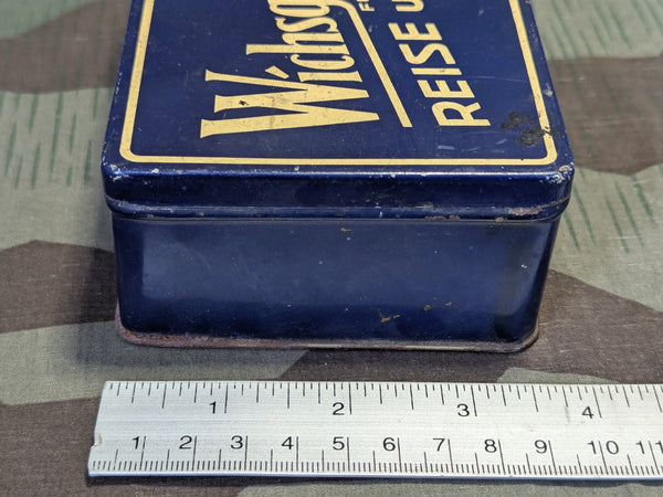 Period German Washing Kit Tin for Travel and Sport