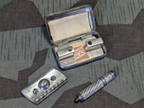 Very Unusual German Safety Razor in Case Incomplete