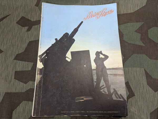 Motor Schau Magazine August 1942 Heft 8