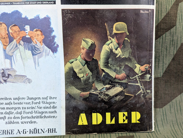 Motor Schau Magazine August 1942 Heft 8