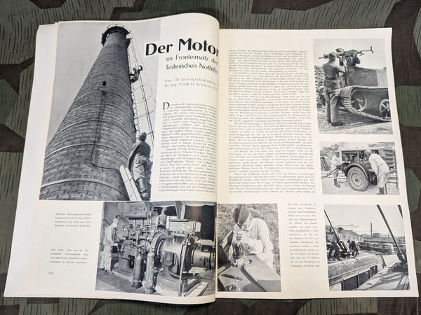 Motor Schau Magazine August 1942 Heft 8