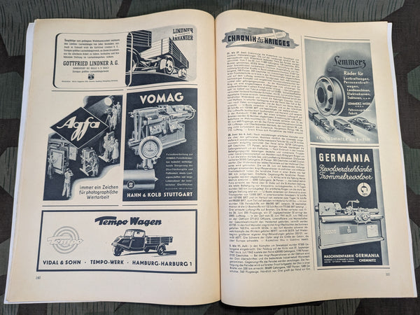 Motor Schau Magazine August 1942 Heft 8