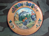 Eagle's Nest Berchtesgaden GI Souvenir Wood Plate