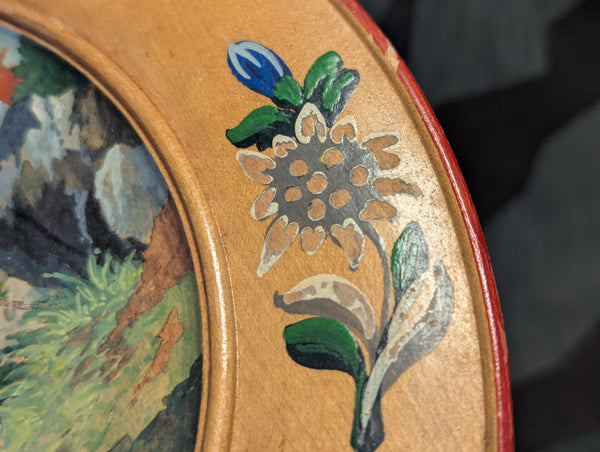 Eagle's Nest Berchtesgaden GI Souvenir Wood Plate