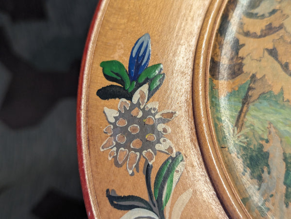 Eagle's Nest Berchtesgaden GI Souvenir Wood Plate