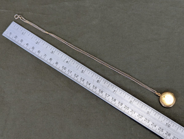 Tank Locket Sweetheart Necklace