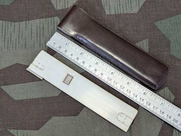 Faber Small Slide Rule in Case