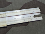 Faber Small Slide Rule in Case