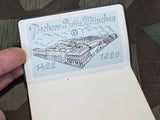 Pschorr Bräu München Pocket Calendar 1938