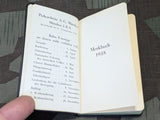 Pschorr Bräu München Pocket Calendar 1938