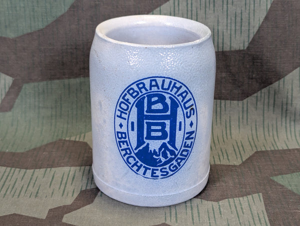 Prewar Hofbrauhaus Berchtesgaden 1/2L Beer Krug