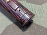 Zeiler Red Brown Bakelite DRP Flashlight
