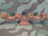 German Hand Carved Large 4 Candle Holder