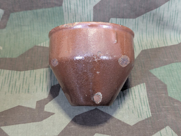 Enamel Cup Made from Panzerfaust Head