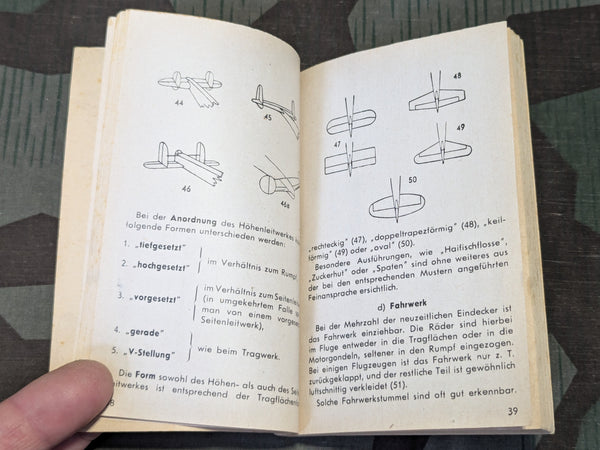 Kriegsflugzeuge Aircraft Identification Book Summer 1942