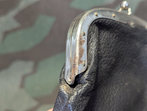 Leather Bank Bag Stadt. Sparkasse Helmbrechts