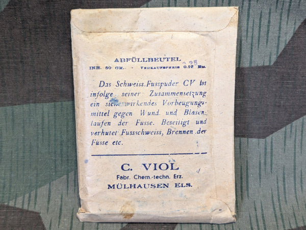 Schweiss - Fuss Puder Foot Powder