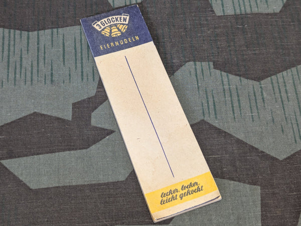 Eiernudeln Egg Noodle Advertising Notepad